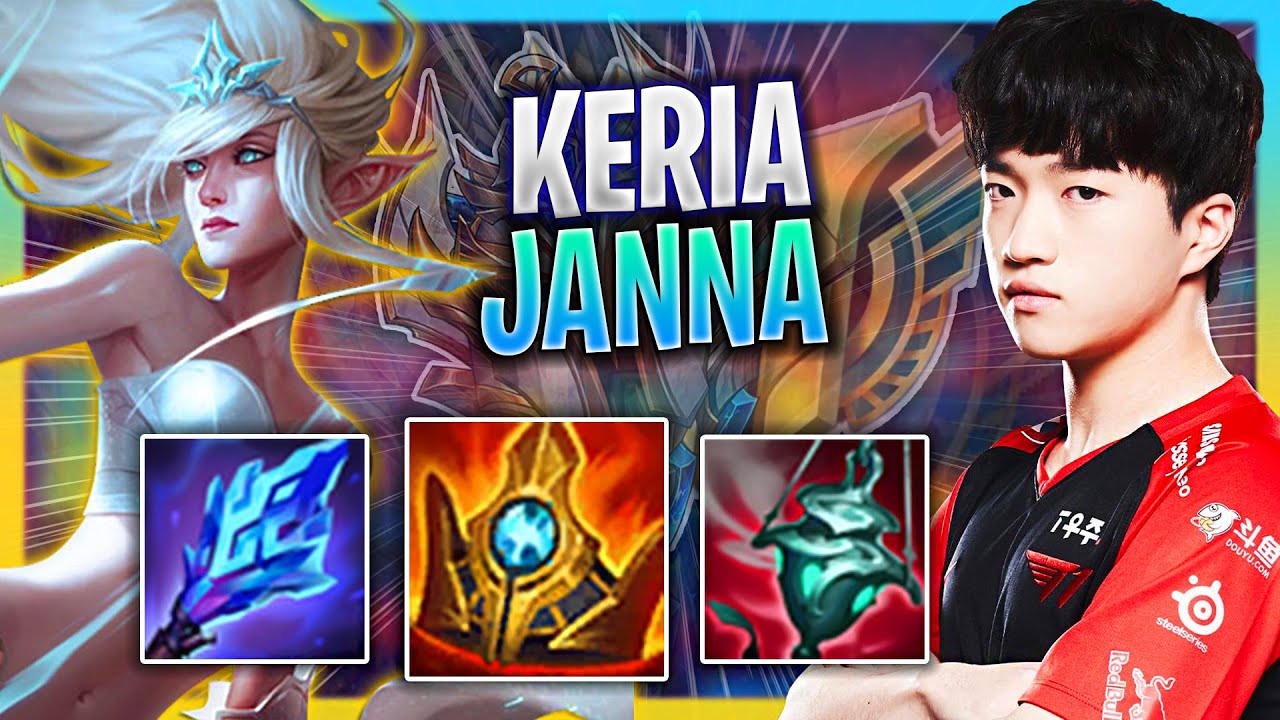 LEARN HOW TO PLAY JANNA SUPPORT LIKE A PRO! | T1 Keria Plays Janna Support vs Rakan!  Season 2023