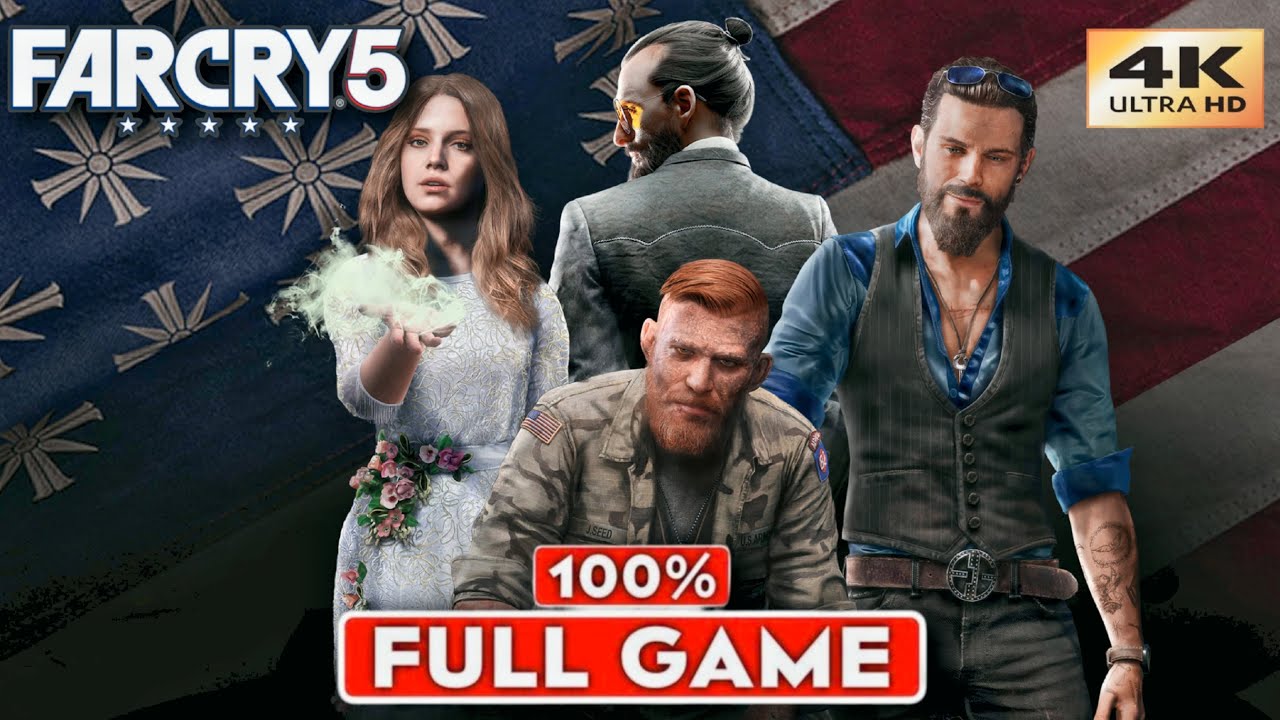 Far Cry 5 Full Gameplay Walkthrough | 4K Ultra Settings | PC (No Commentary)