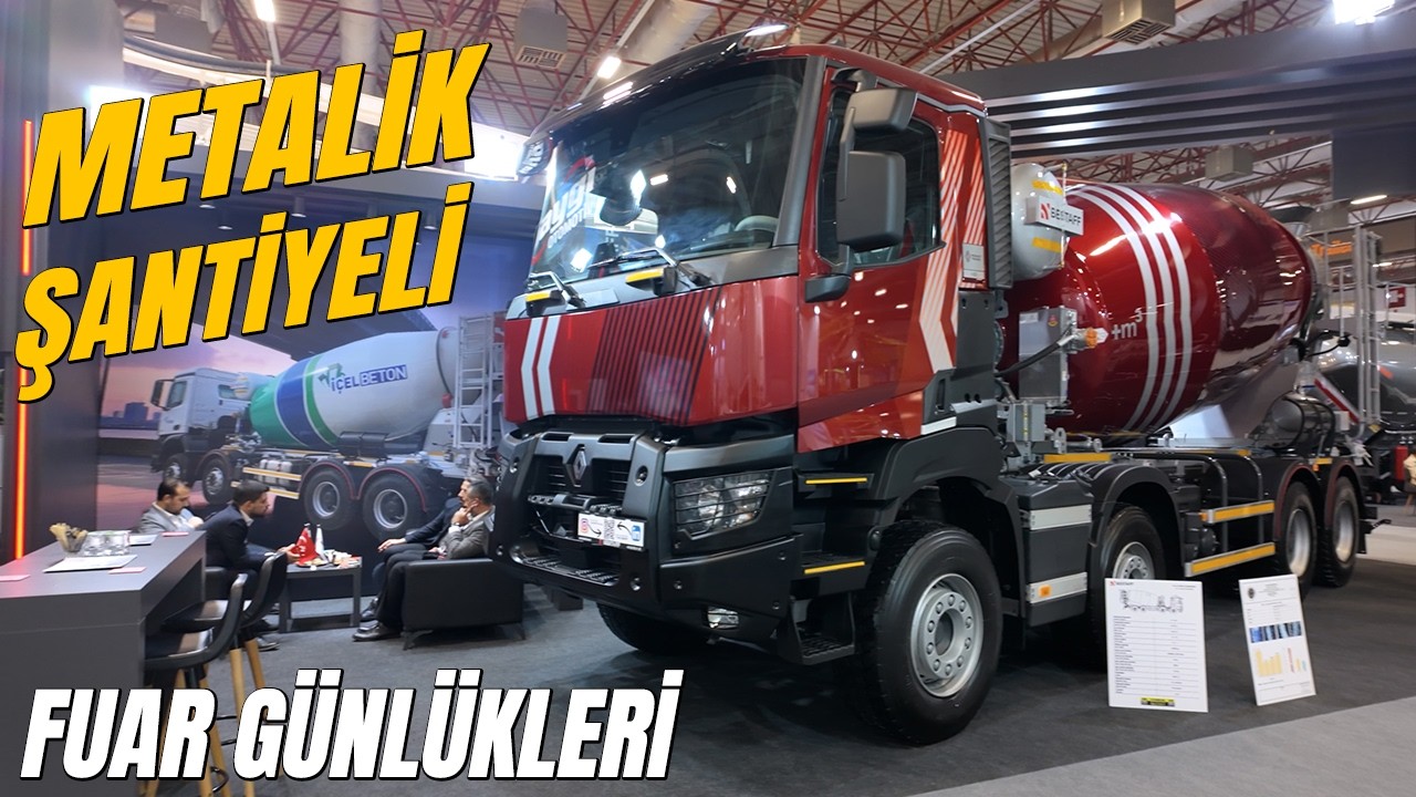 Beton 2025 ve Logitrans 2025 Fuarlarındaydık! | Fuar Yıldızı Kenworth W990