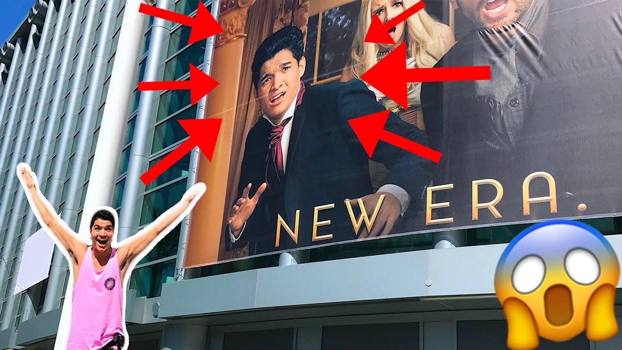 THEY PUT ME ON A BILLBOARD!