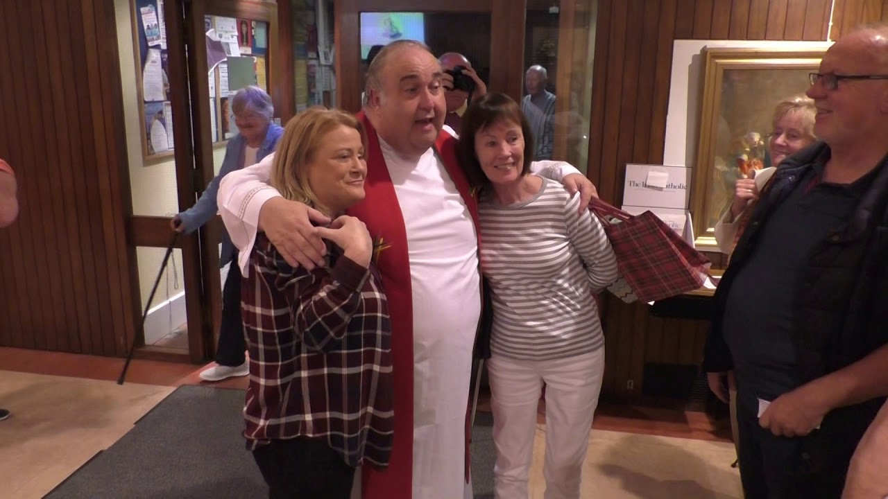 Fr  Joe's Farewell Mass highlights in St. Matthew's Church Ballyfermot