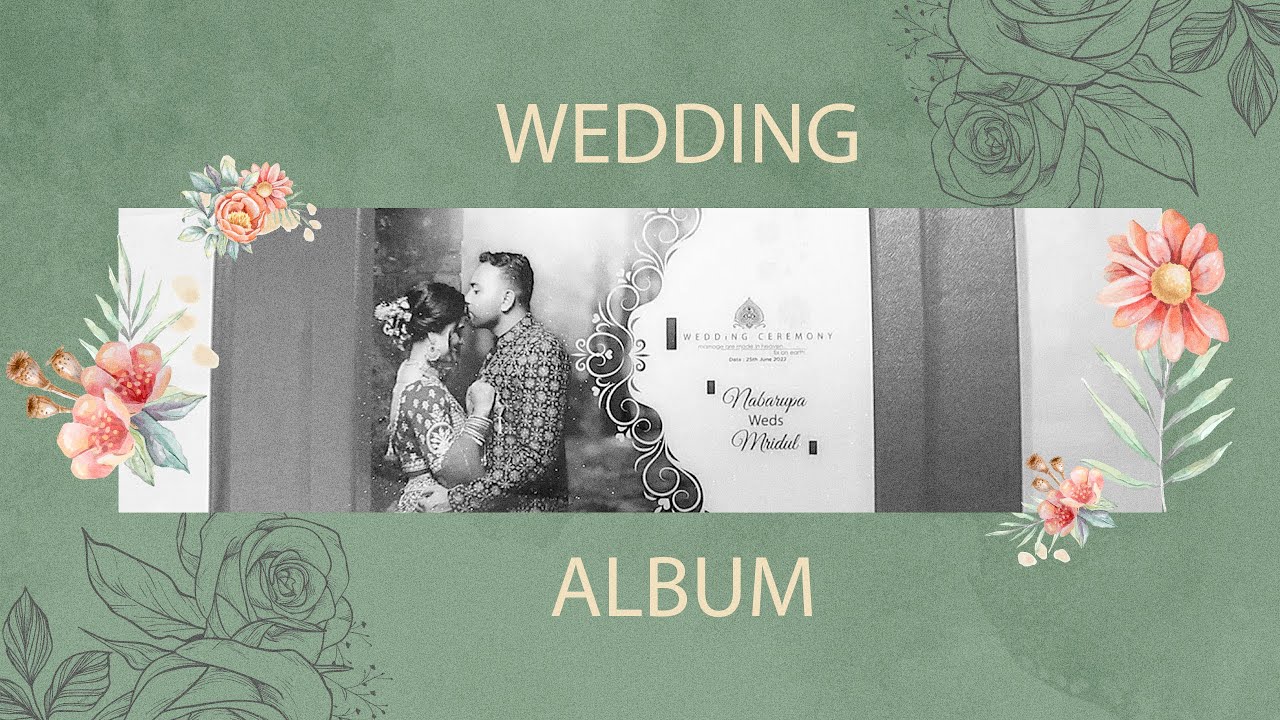Indian Wedding Album Design || 2022 || Bengali Wedding Album || Rainbow Production