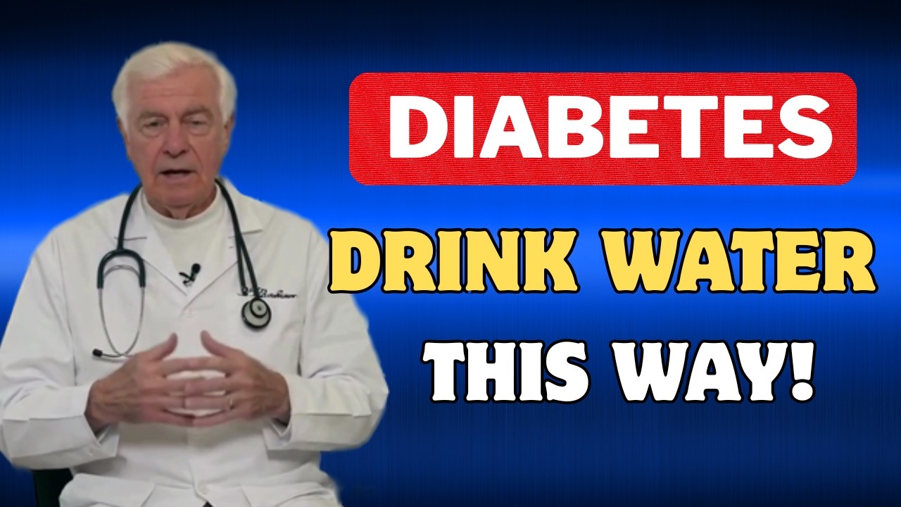 Why & How Seniors Should Drink Water to Support Blood Sugar and Diabetes Health