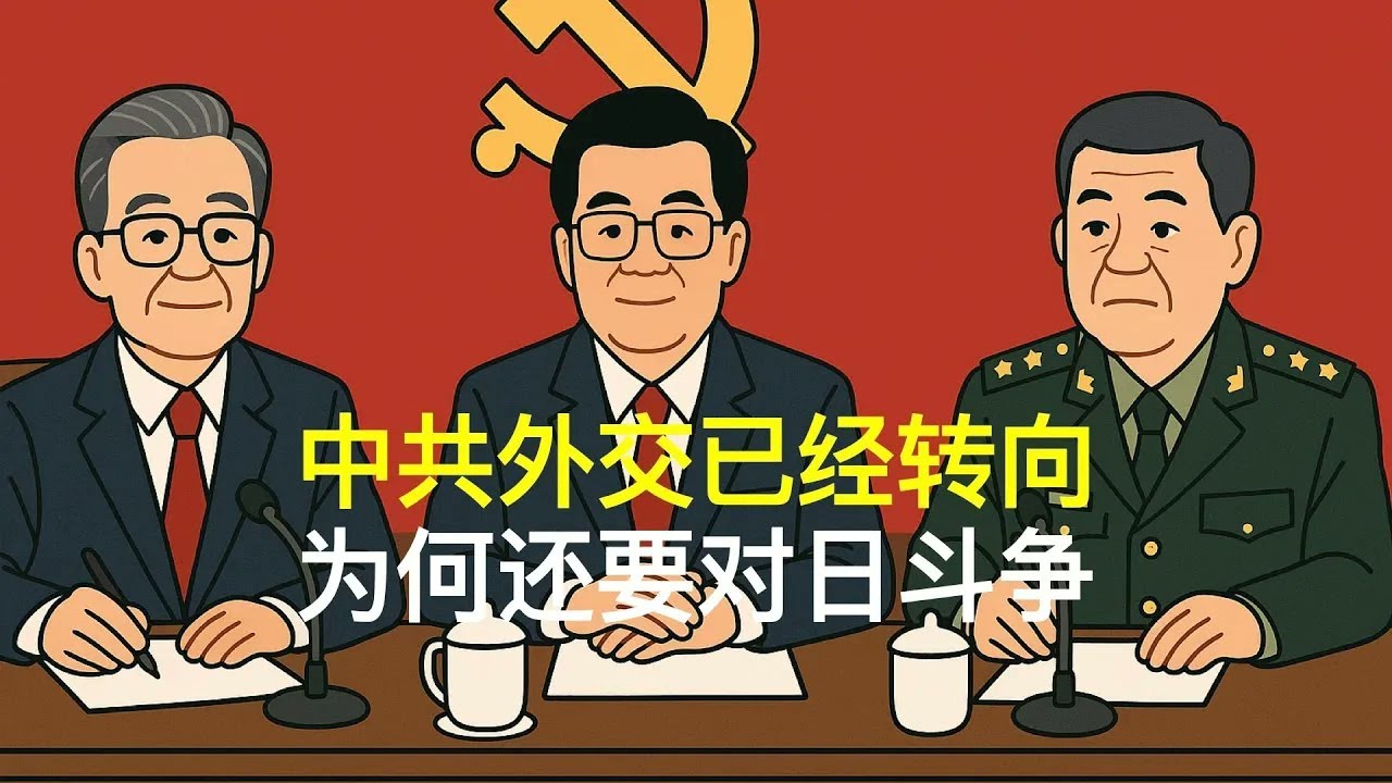 中共外交已经转向，为何还要对日斗争｜胡锦涛｜温家宝｜张又侠｜党中央决策议事协调机构｜四中全会后习近平时代