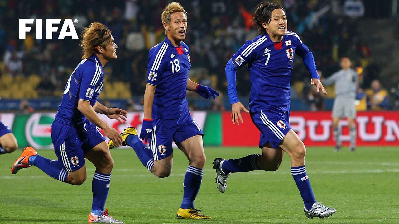 2-Min Highlights | Japan's Free Kick Masterclass! | 2010 FIFA World Cup
