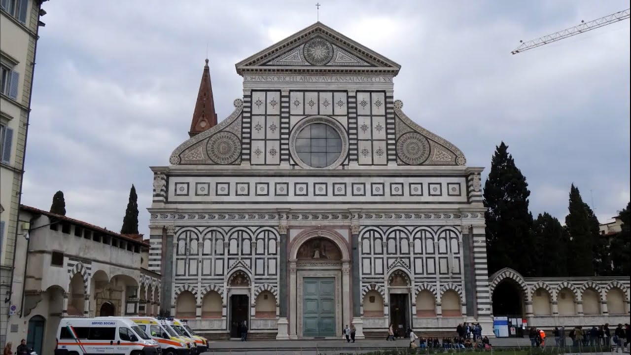 Basilica of Santa Maria Novella, Florence, Tuscany, Italy, Europe