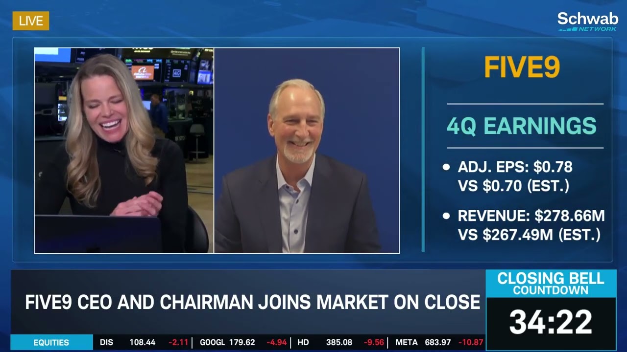 FIVN CEO on Earnings, Using A.I. in Virtual Contact Centers