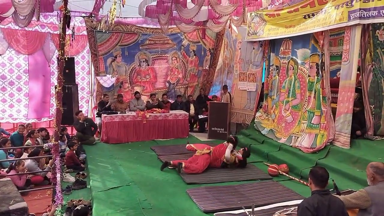बाली और सुग्रीव का युद्ध #ramleela 