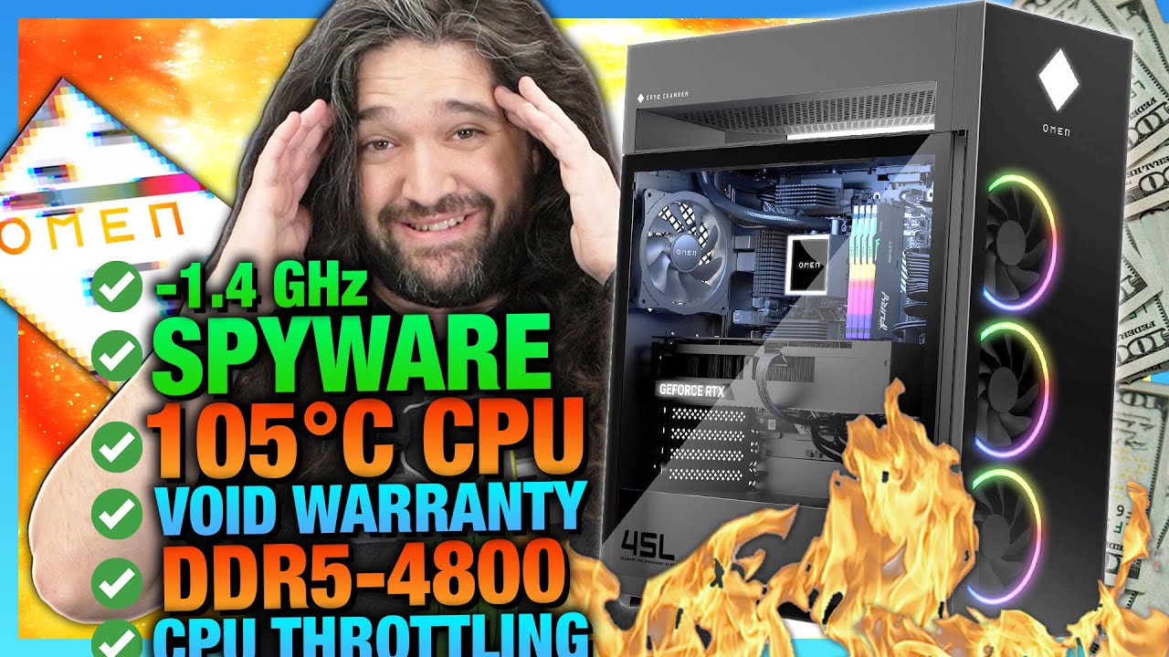 HP Scammed Us: HP Omen 45L is the Worst Pre-Built We've Reviewed