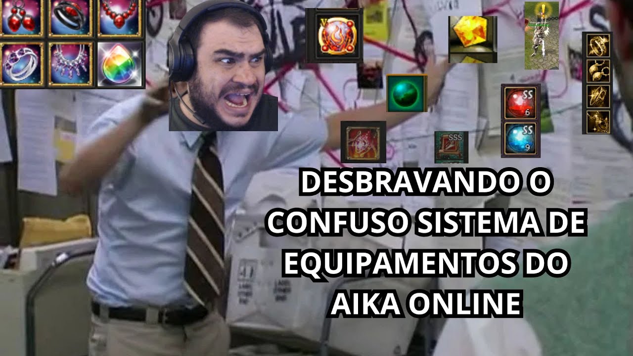DESBRAVANDO O SUPER CONFUSO SISTEMA DE EQUIPAMENTOS DO AIKA - COMO PROGREDIR SUA GEAR EM 2025?