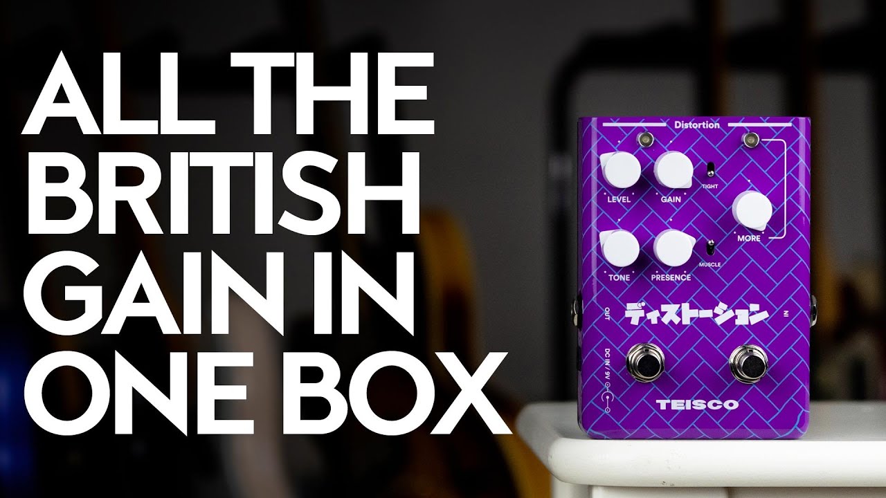 Teisco Distortion - All the British gain you need in one pedal