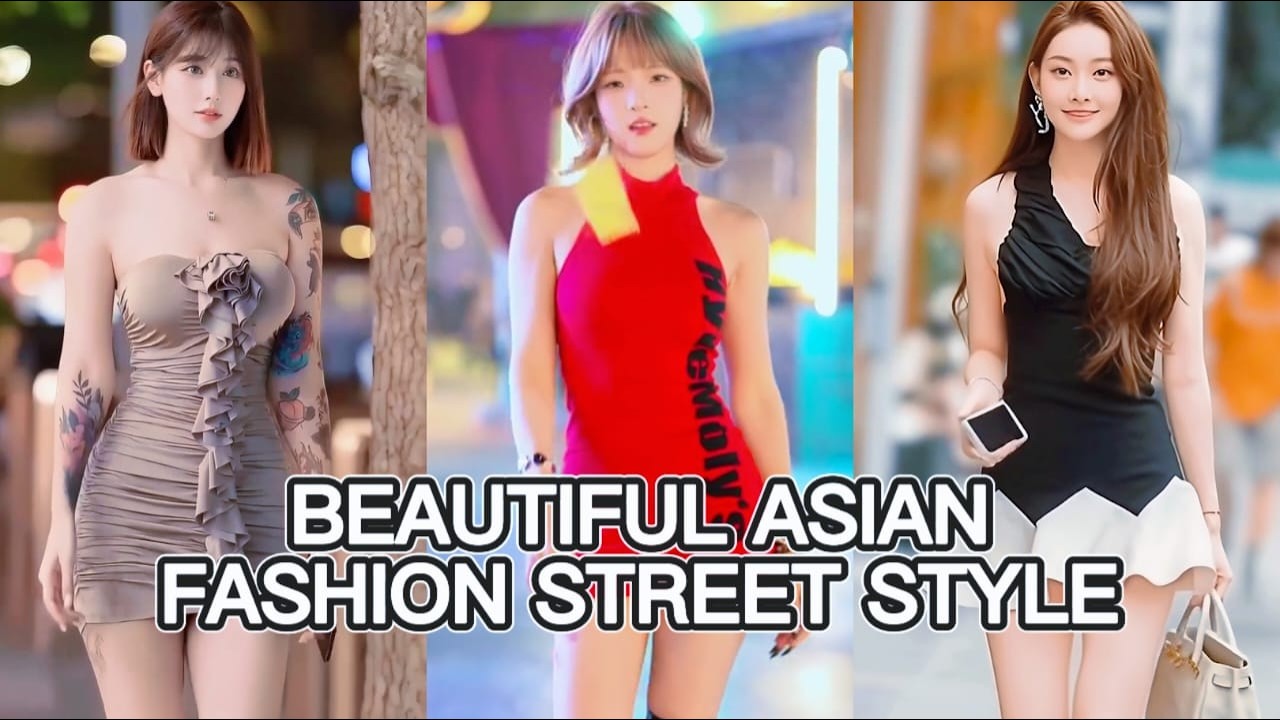 TOP Beautiful Chinese Girl | Chinese Street Fashion eps.68
