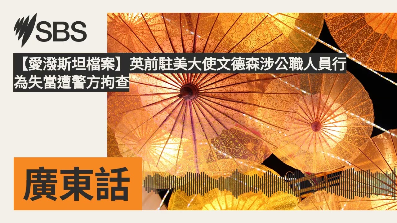 【愛潑斯坦檔案】英前駐美大使文德森涉公職人員行為失當遭警方拘查 | SBS Cantonese - SBS廣東話節目