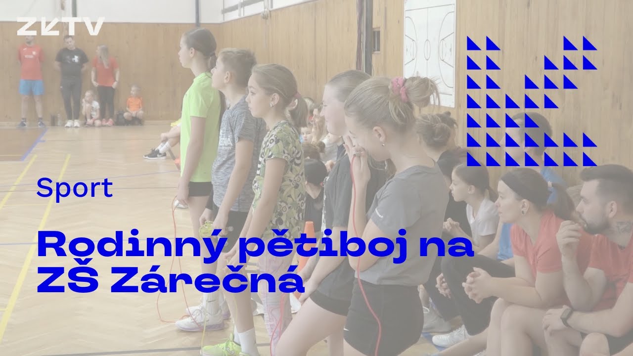 Rodinný pětiboj na ZŠ Zárečná