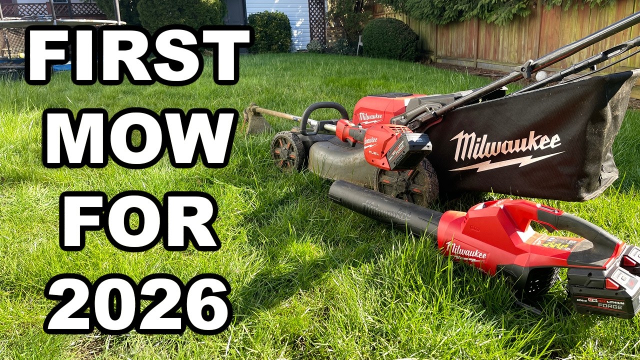 First Lawn Mowing Of 2026