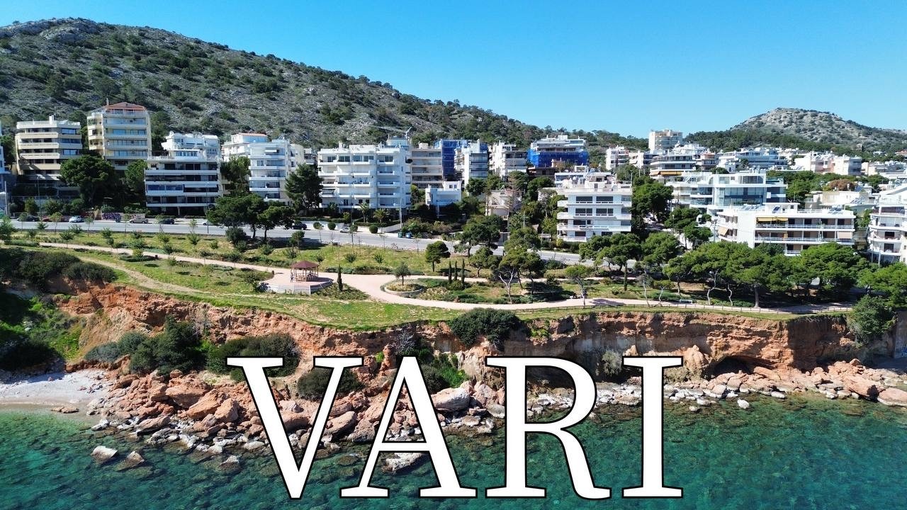 Vari, Attica, Greece - by drone [4K]. #athens