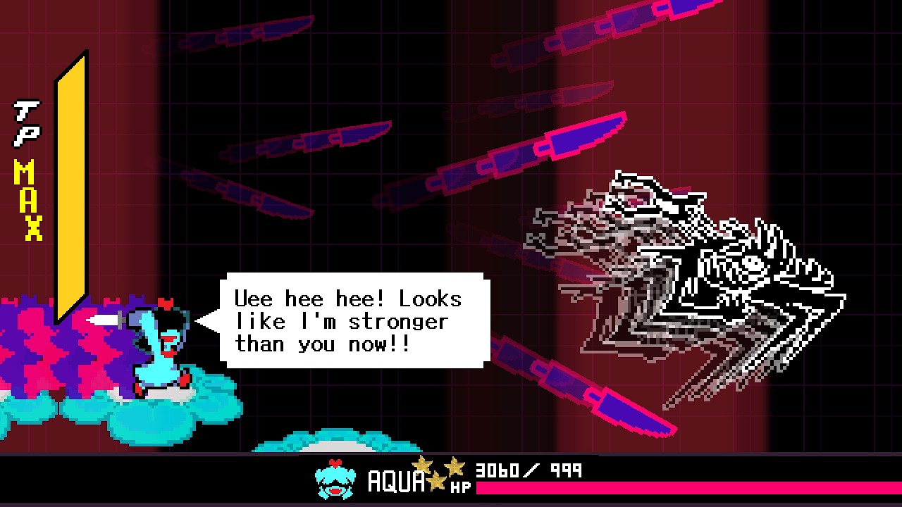 AquaKnife! (Roaring Knight VS Aqua) | Deltarune Chapter 5 UST