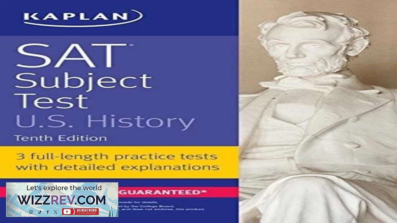 SAT Subject Test U.S. History (Kapl... Kaplan Test Pre eBay
