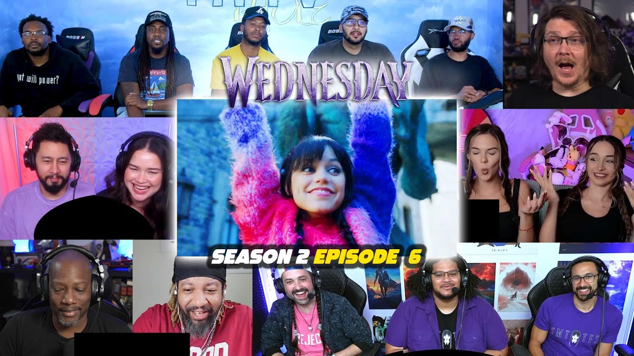 Wednesday Season 2 Episode 6 Reaction Mashup