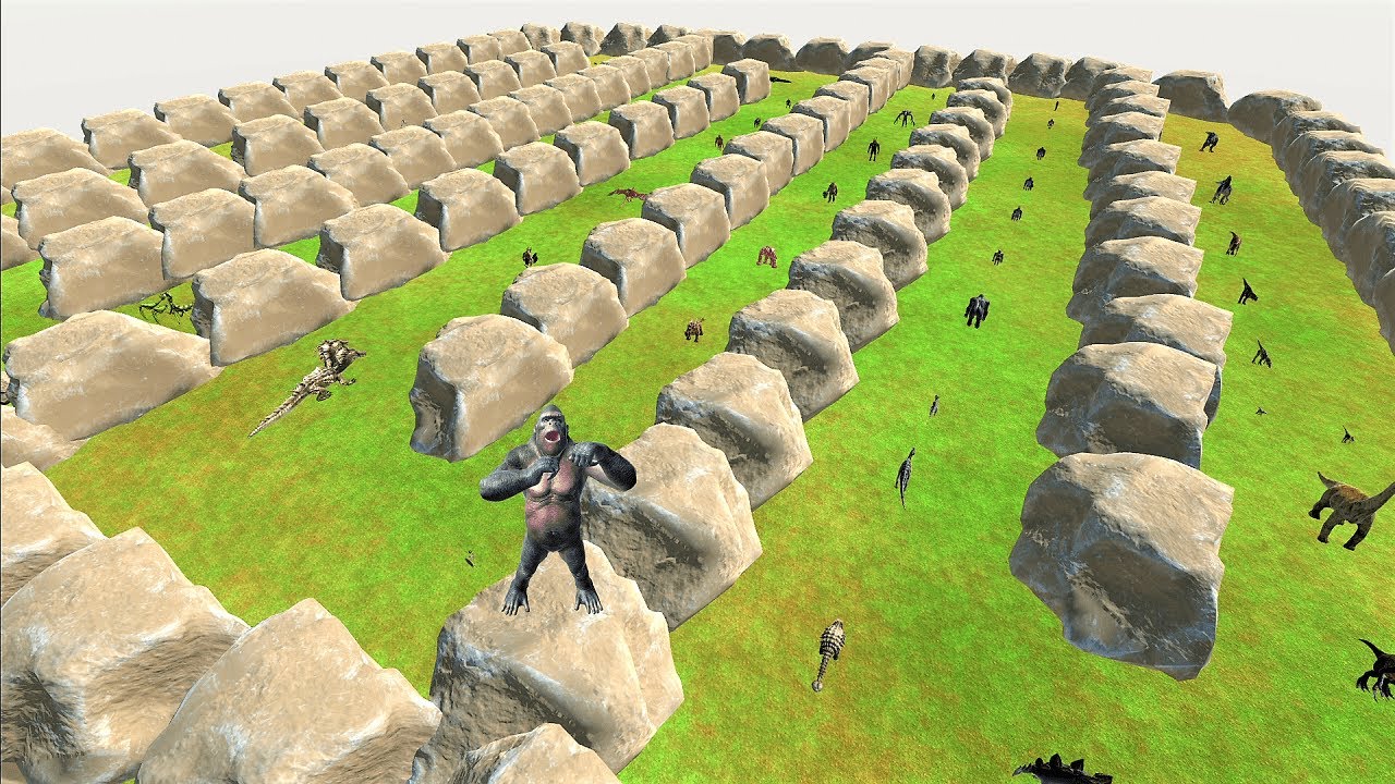 Remastered Goro the giant vs. All Units! - Animal Revolt Battle Simulator
