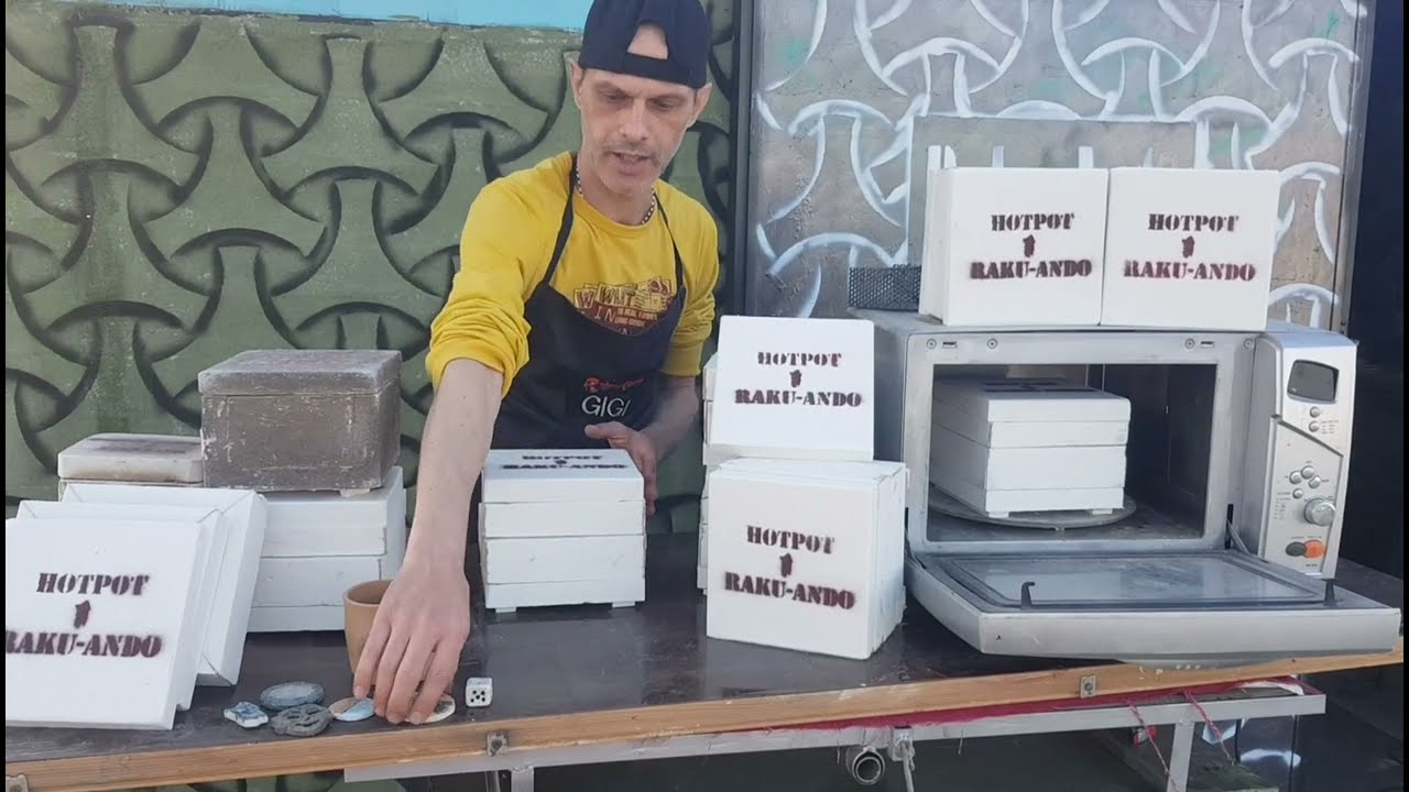 Cotture al microonde  , presentazione nuovo modello del hotpot Raku-Ando