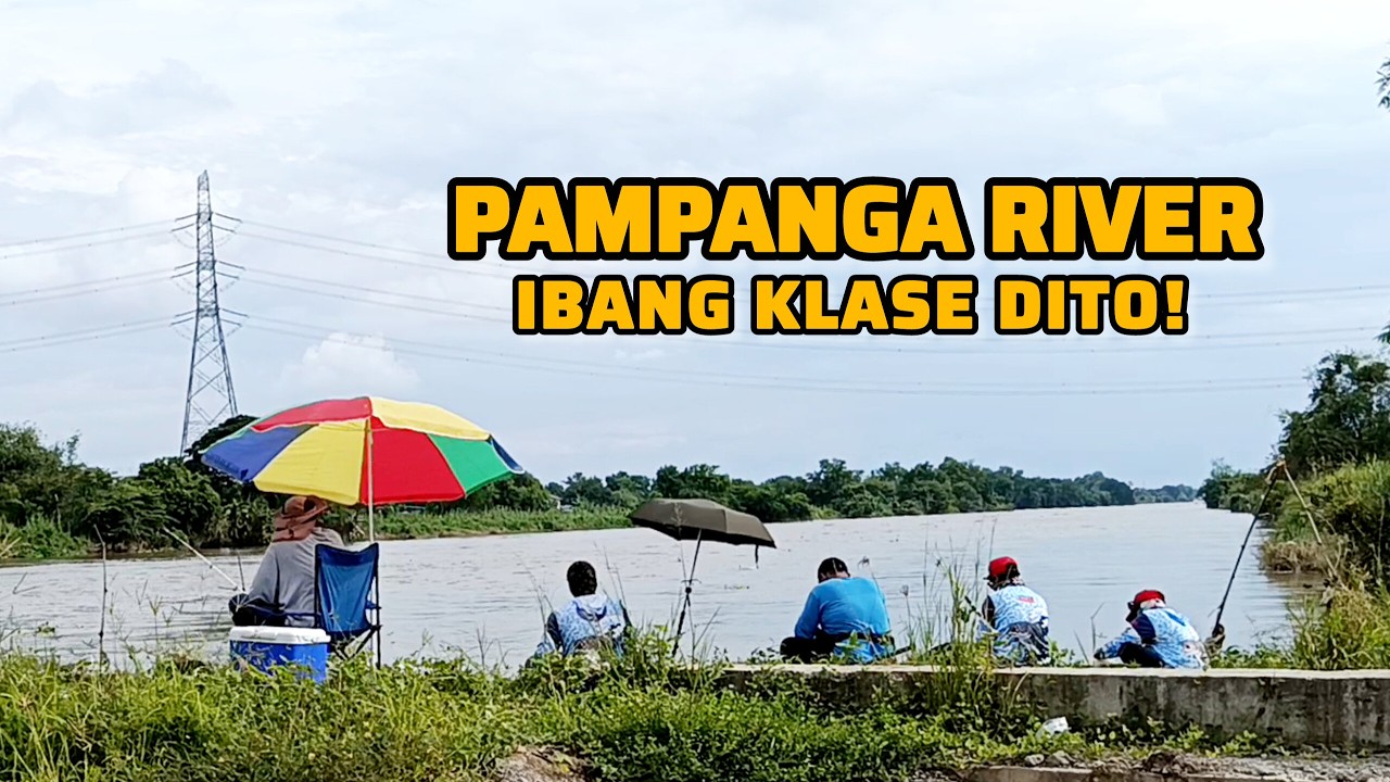 Ibang Klase! Ganito Pala ang Fishing Adventure sa PAMPANGA RIVER!
