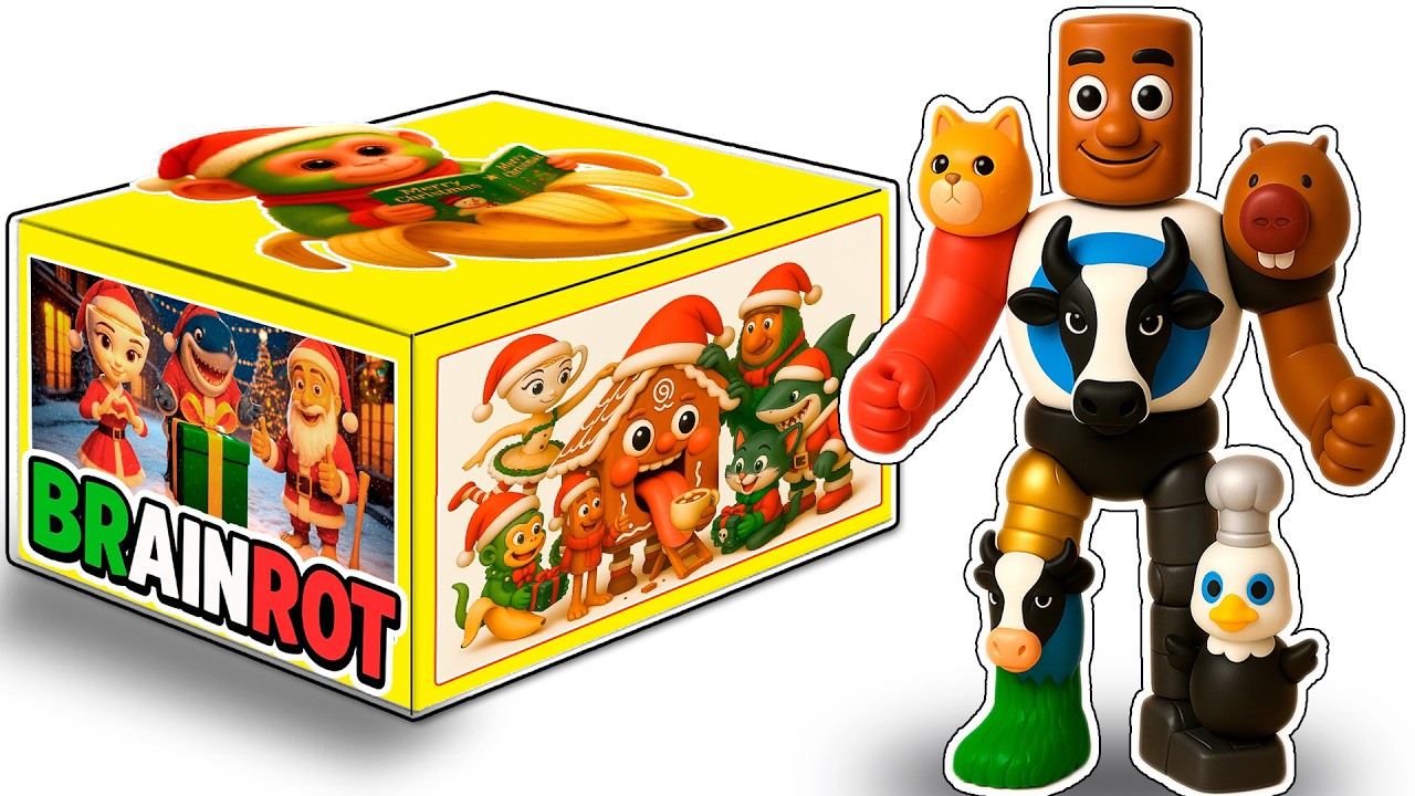 ¡CAJA MISTERIOSA ITALIAN BRAINROT! 🎁 Chimpanzini Bananini y figuras de Tung Tung Sahur