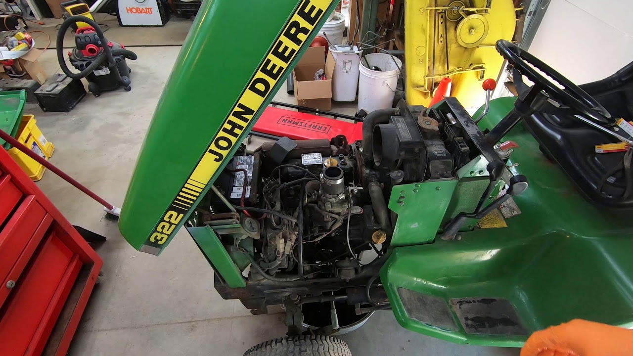 Fixing the John Deere 322