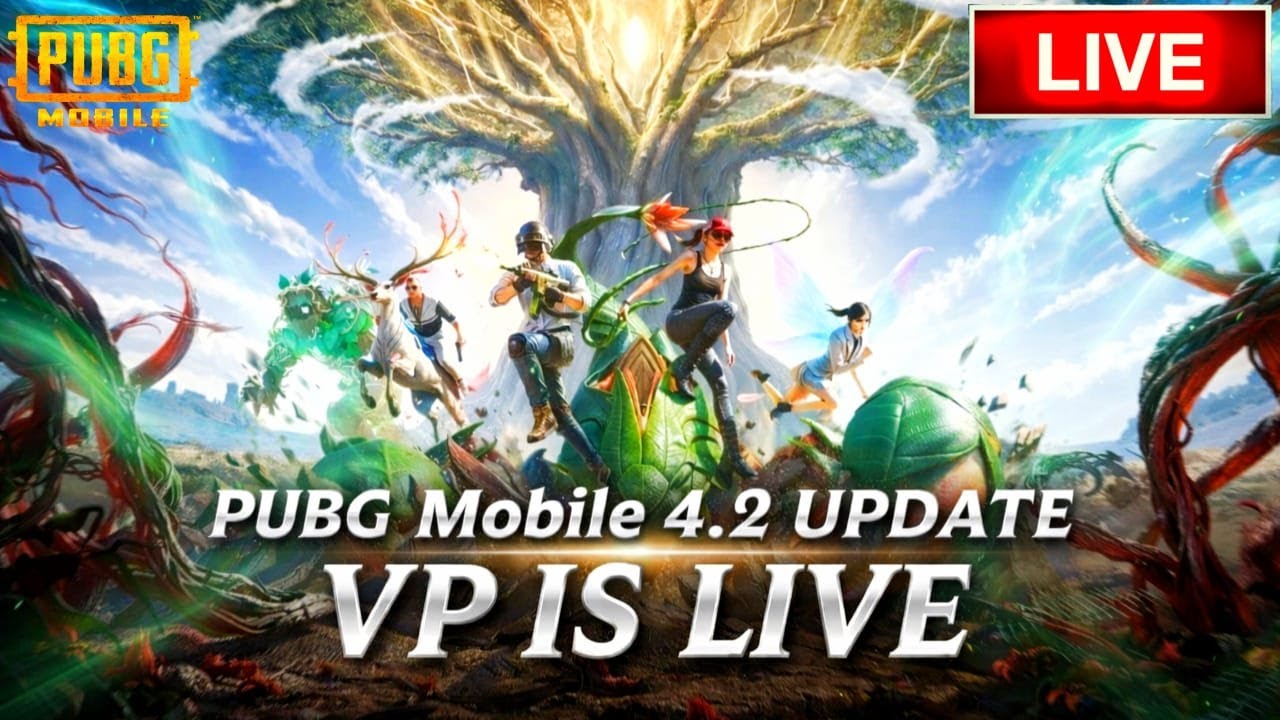 PUBG MOBILE 4.2 UPDATE VP GAMING IS LIVE