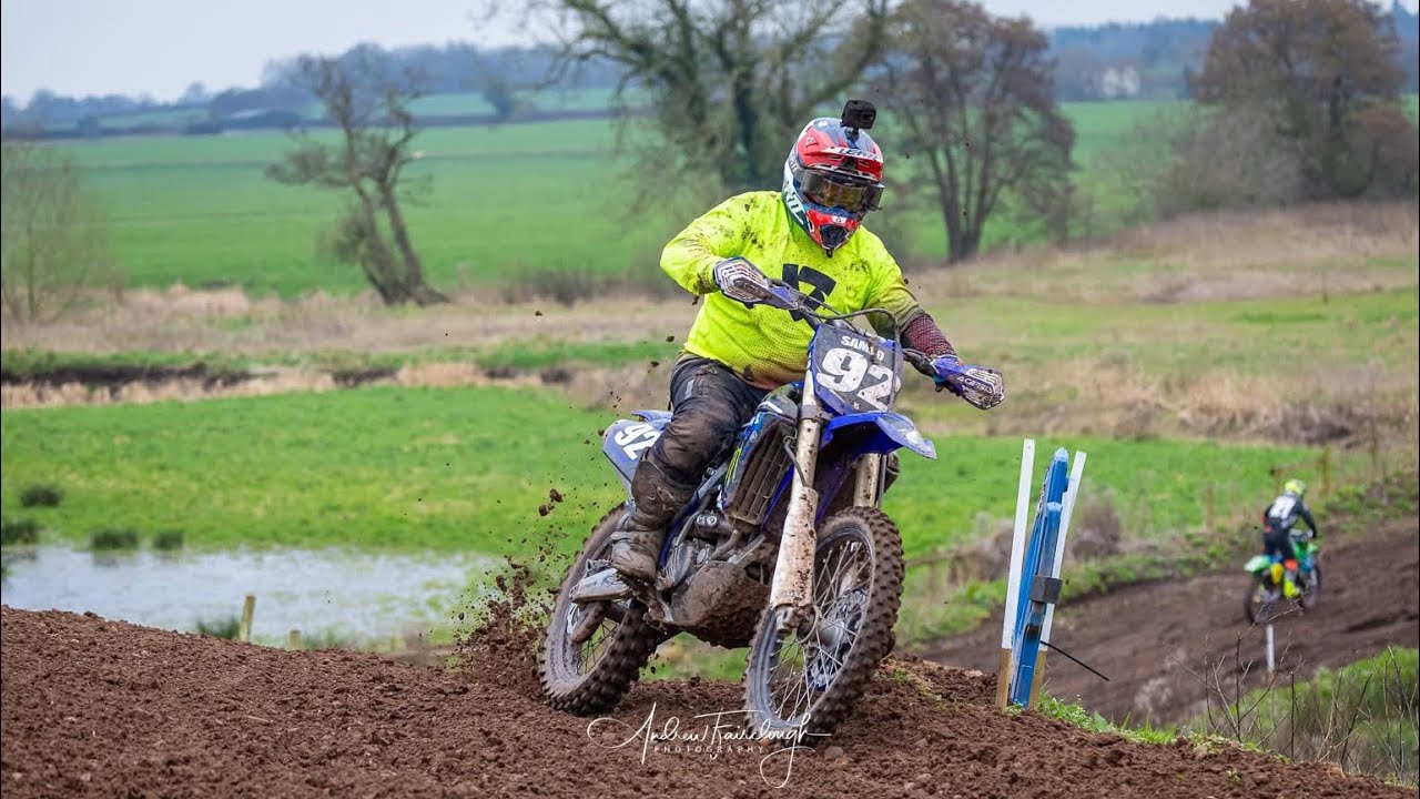 MX ACTION AT THE GRANGE TELFORD RACE 2 #yamaha #michelin #motocross #dirtbike 