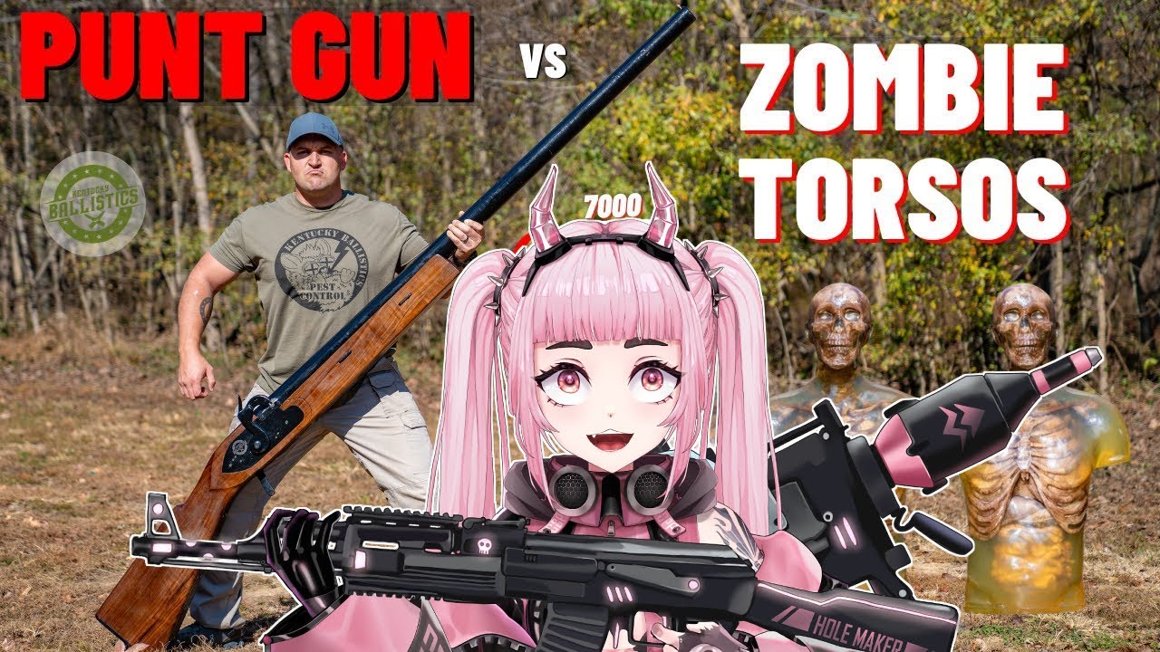 GUN VTUBER REACTS TO MASSIVE GUN!! // Pipi reacts to Kentucky Ballistics