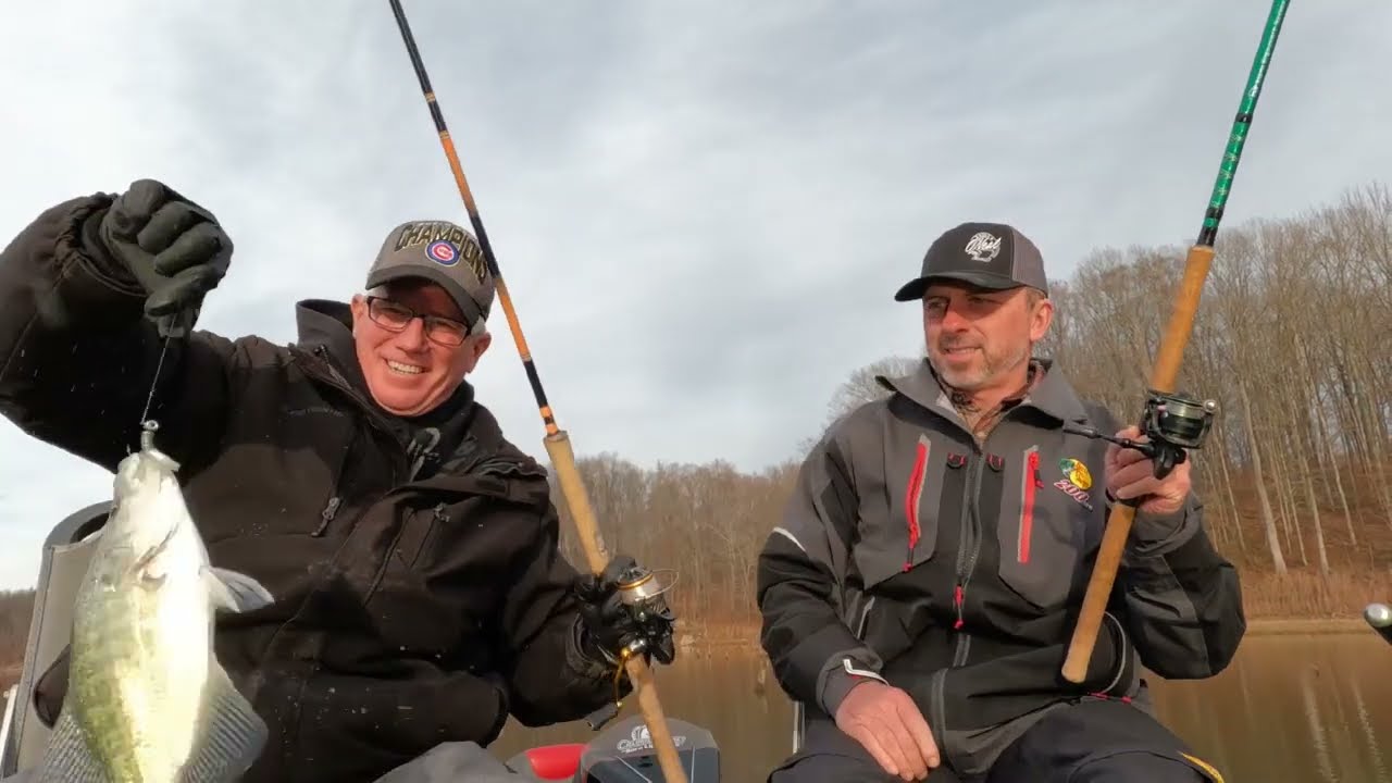 Crappie fishing Patoka Lake Dec 2nd