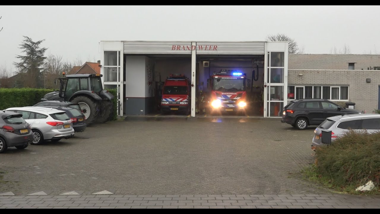 Driebruggen 2024 | Inzet Brandweer vanuit oude Kazerne