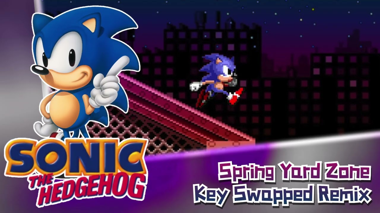 Sonic 1 - Spring Yard Zone (Key Swapped Remix)
