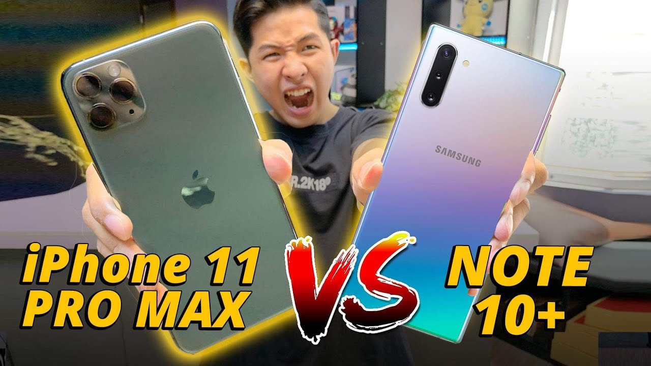 SPEEDTEST iPHONE 11 PRO MAX VS NOTE 10+: A13 QUÁ KHỦNG KHIẾP...