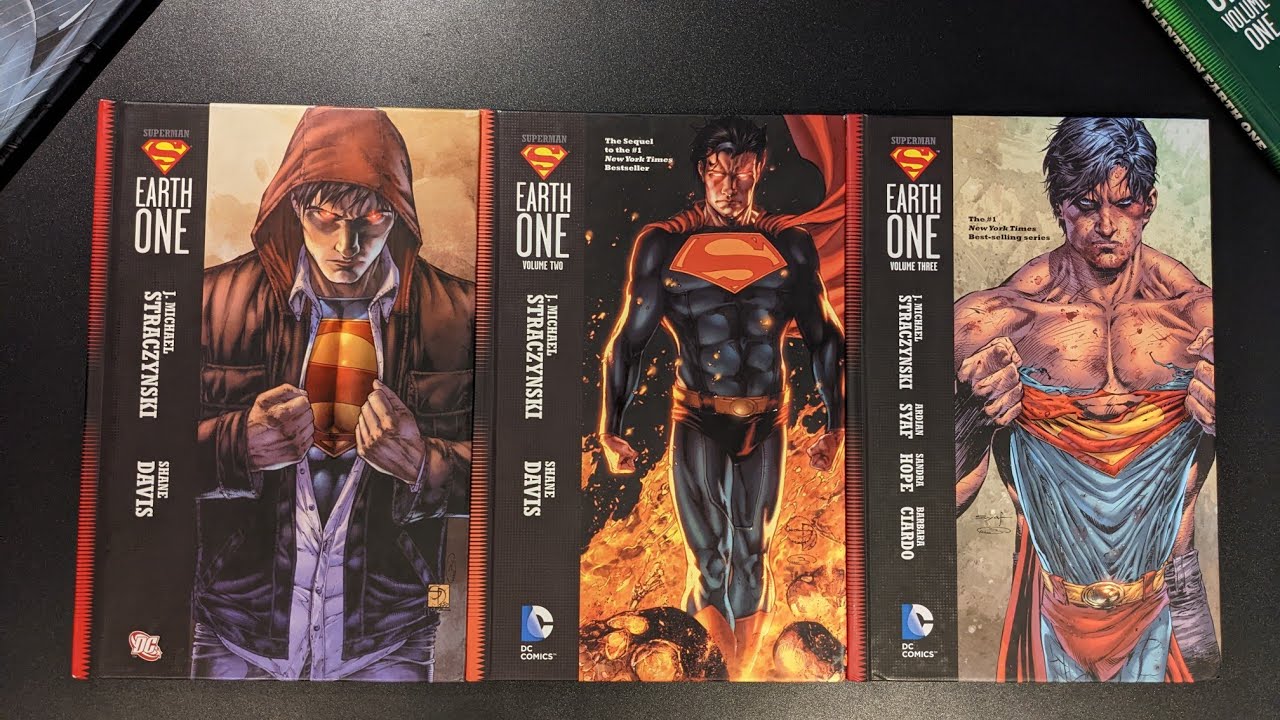 Superman : Earth One Volume 1 2 3 Hardcover (2010-2015) DC Comics - JM Straczynski - Cridical Comics