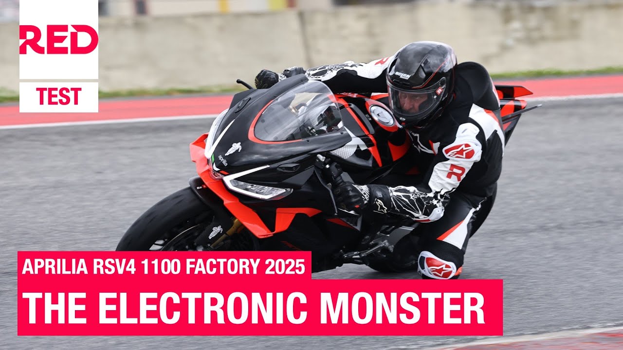 Aprilia RSV4 Factory 1100 2025 - test - riding the most powerful production Superbike