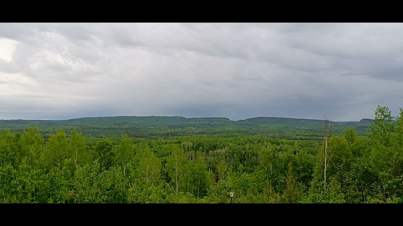 Scenic Overlook on Arrowhead Trail Near Hovland MN