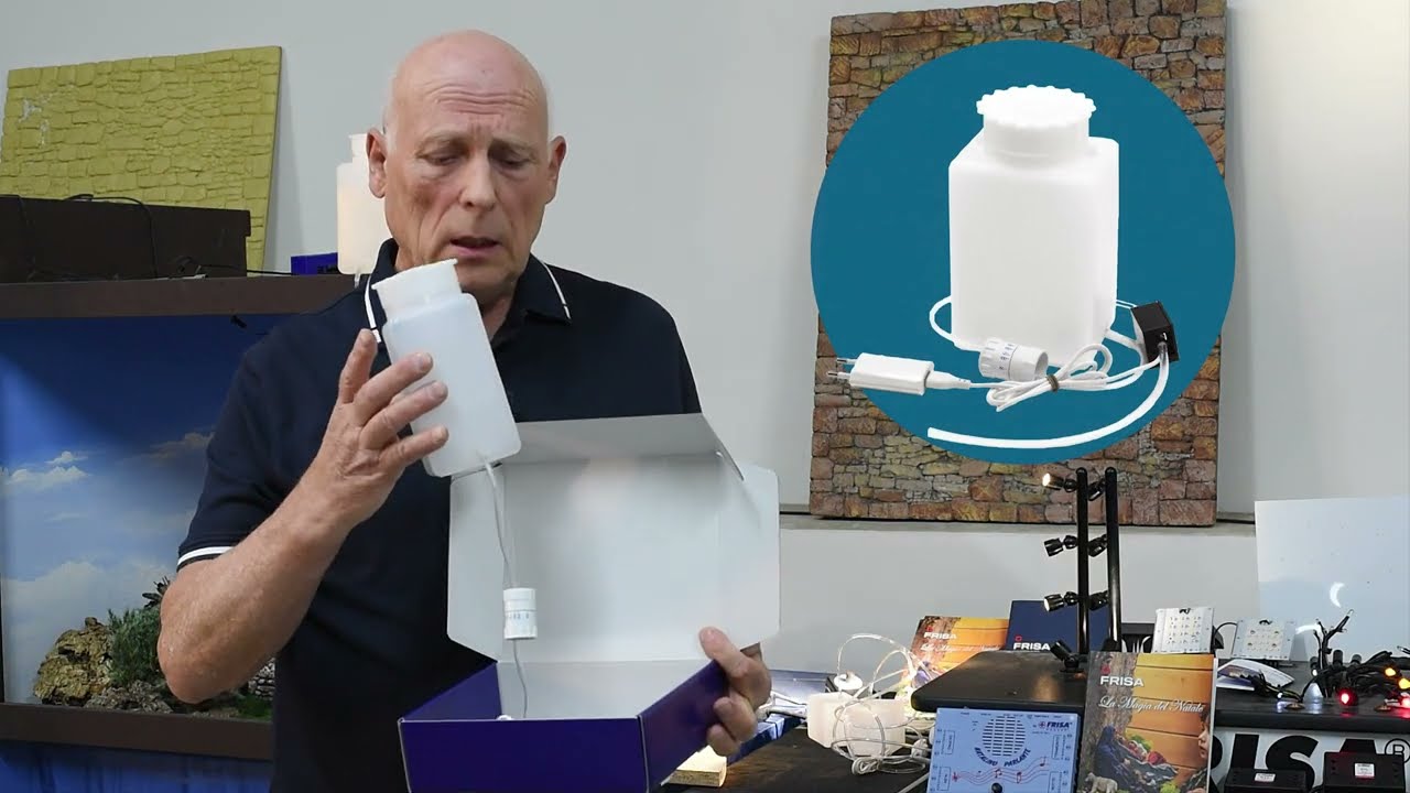 Effetto Fumo Presepe - Nuovo Serbatoio - Tutorial by Frisa