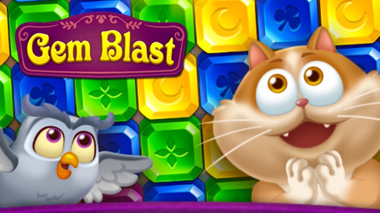 Gem Blast : Magic Match Puzzle Android Gameplay ᴴᴰ