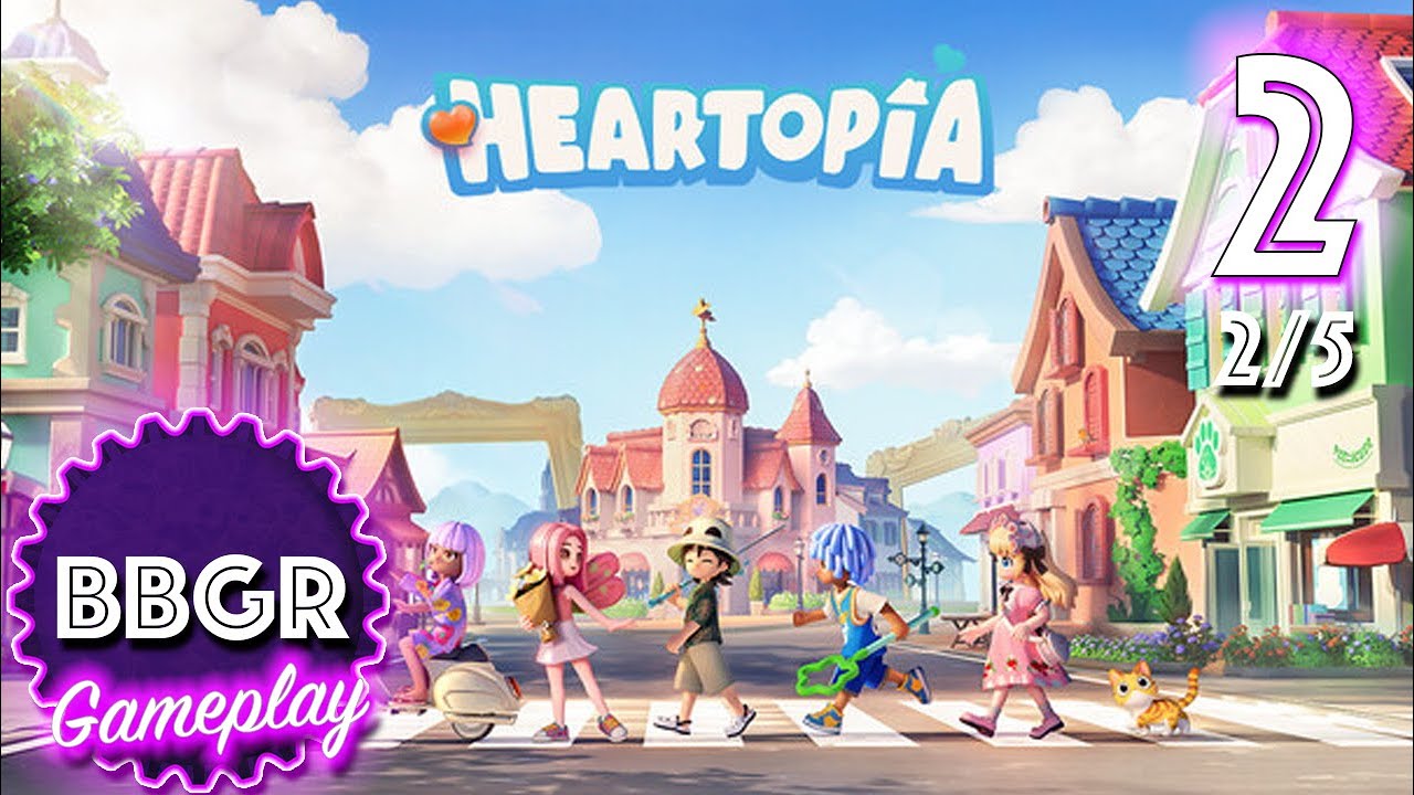 Heartopia - Review 2/5, Game Play Walkthrough No Commentary 2
