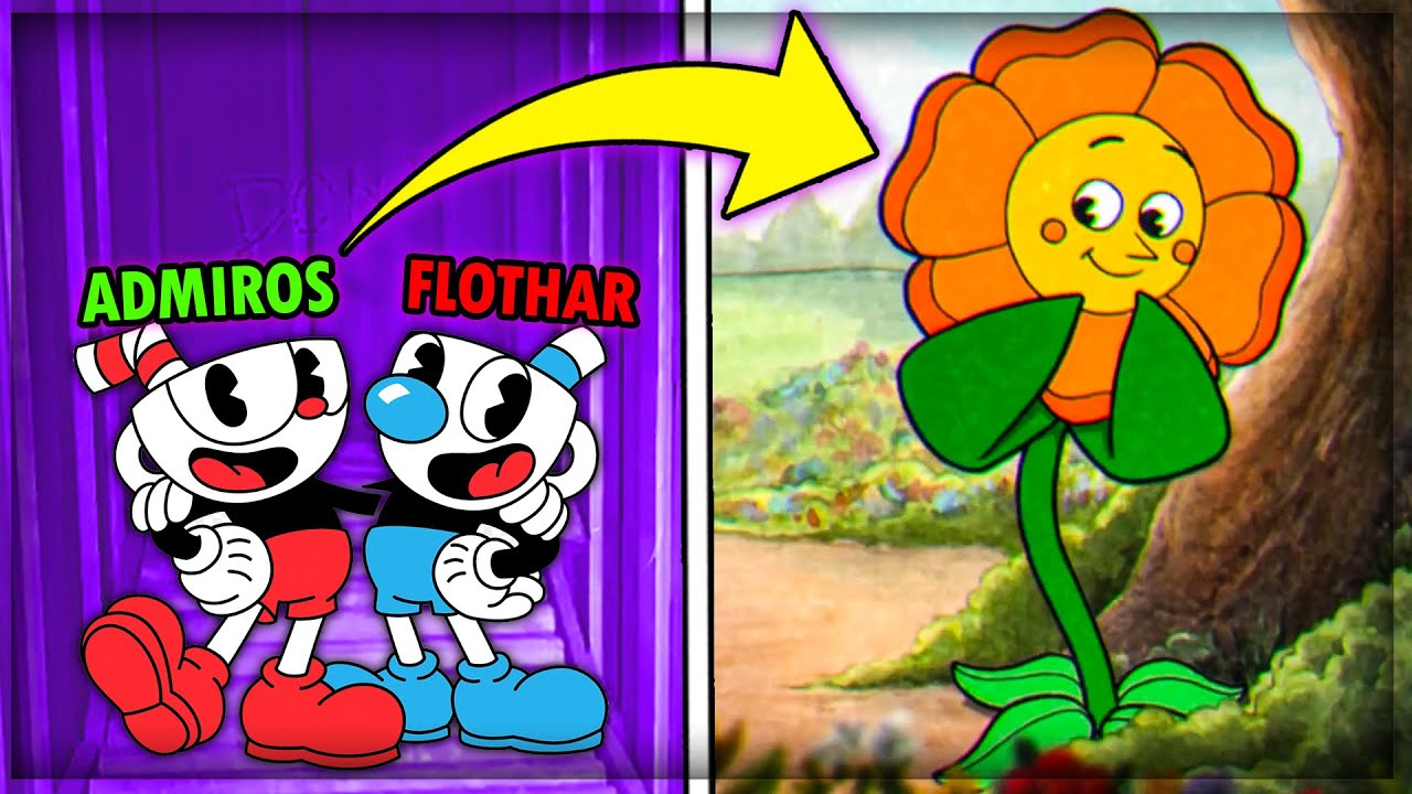 Filuś i Kubuś VS *PRZYJAZNY KWIATEK* w CUPHEAD #3 ( okazał się DEMONEM! )