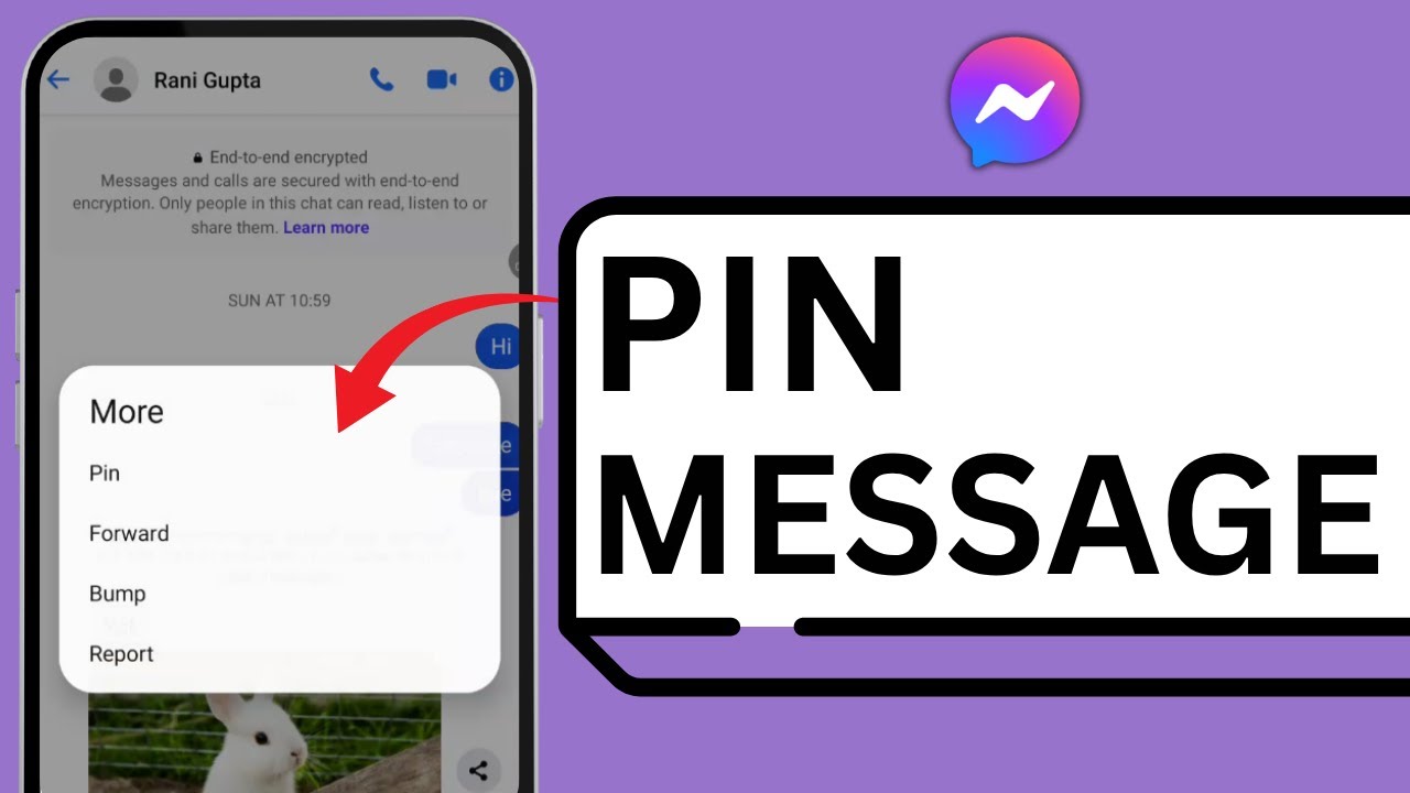 How to Pin Message in Messenger