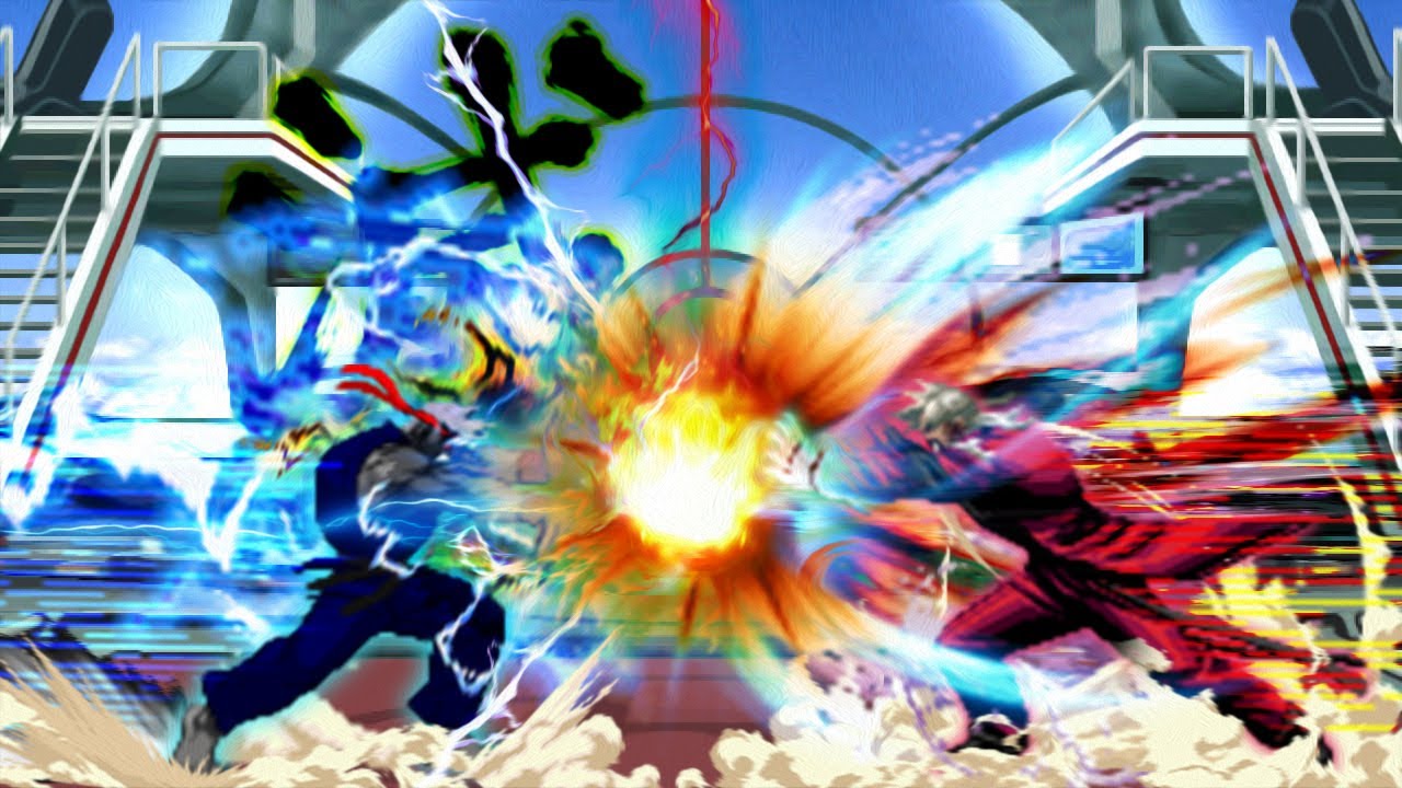 Street Fighter vs King of Fighters! Omega God Ryu vs God Rugal. KOF MUGEN Multiverse