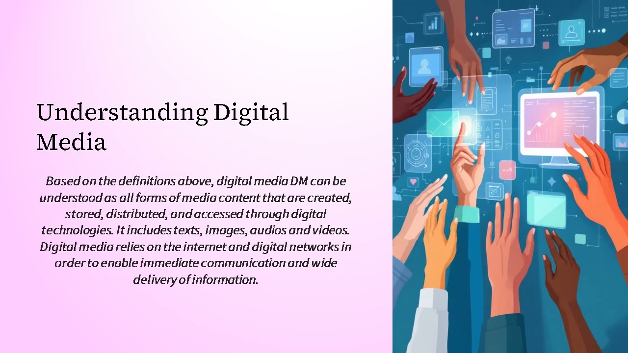 Digital media (Definition, Forms, Characteristics)