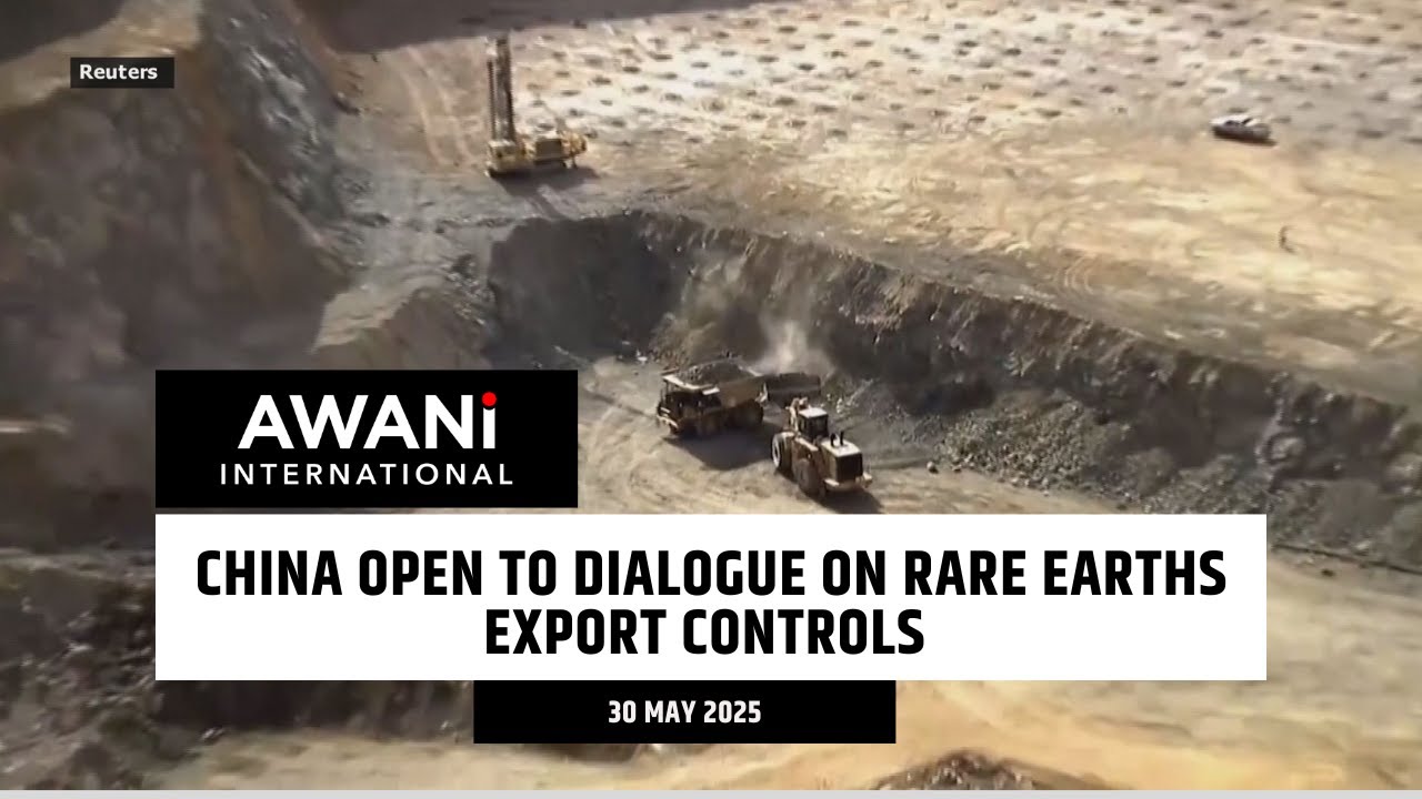 China open to dialogue on rare earths export controls