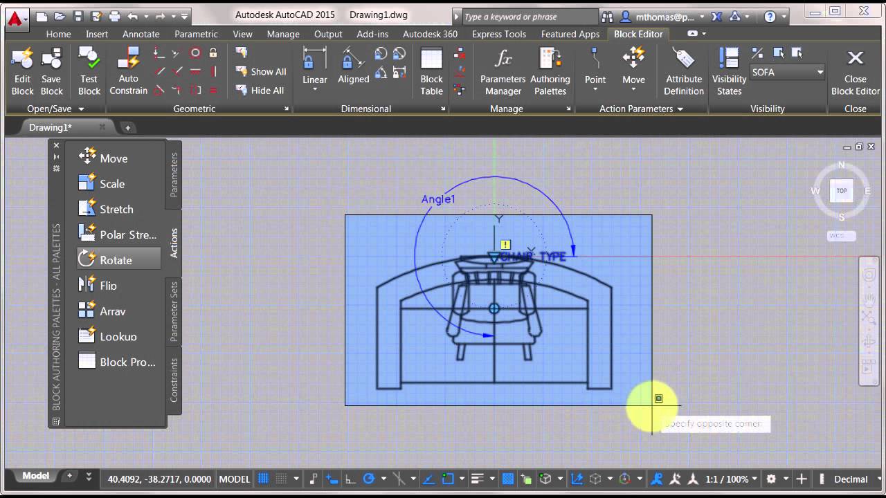 AutoCAD Dynamic Blocks - Managing Visibility