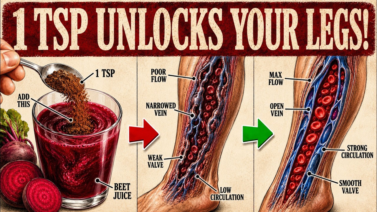 After 75? Add THIS To Beet Juice & UNLOCK The 1,000% Maximum Blood Flow Effect!