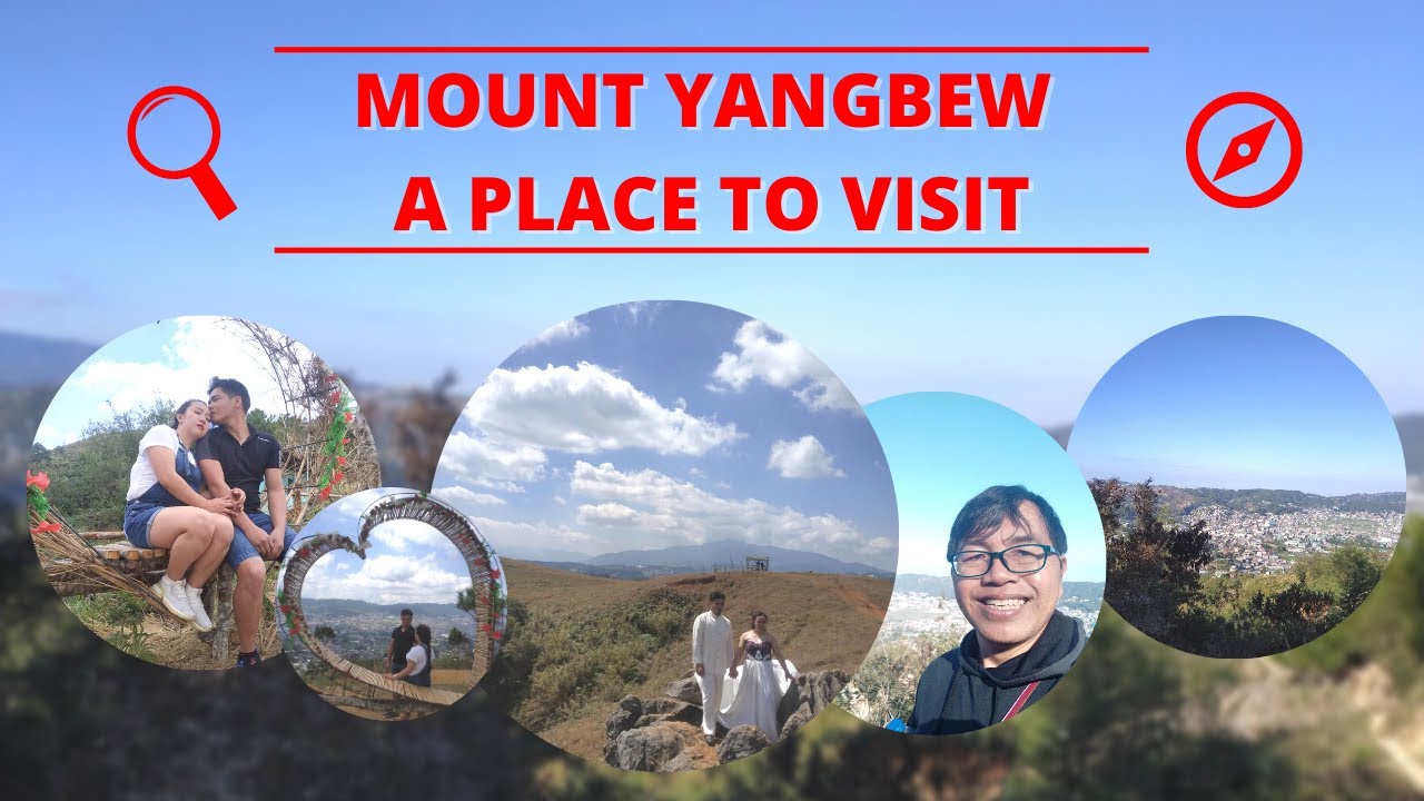 Enjoying the views here at mount yangbew during pictorials