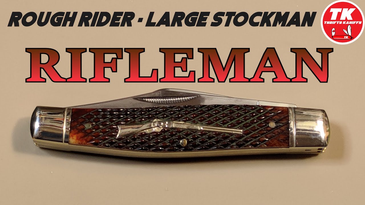 Rough Ryder Rifleman Large Stockman RR708 Pocket Knife